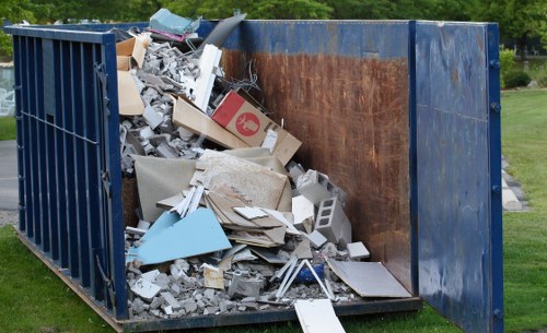 Professional team conducting office clearance in Kingston Upon Thames