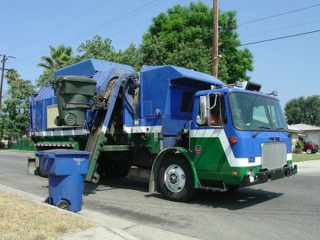 Proper placement and usage of a domestic skip
