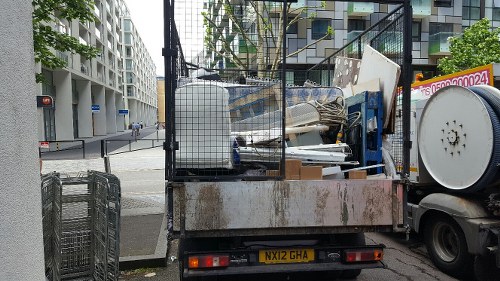 Modern waste management technology in action